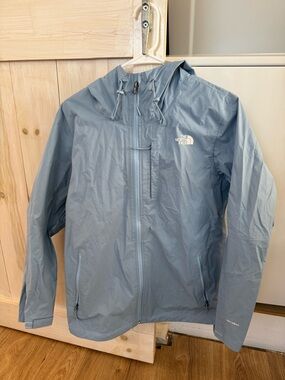 The North Face Women’s Light Blue Rain Jacket